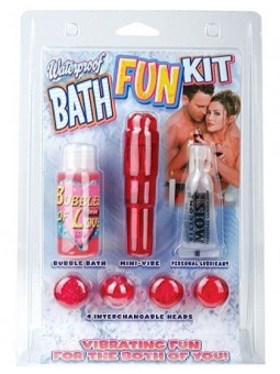Bath fun kit rood