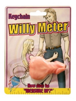 Keychain Willy Meter