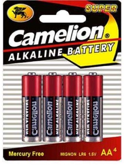 Alkaline AA batterij. 1,5V