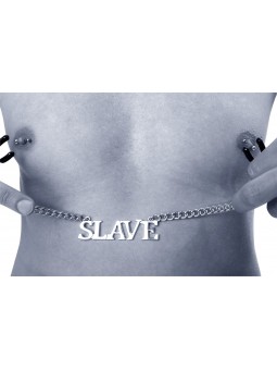 Tepelklemmen met "SLAVE".