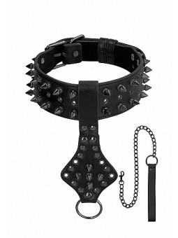 Neck Chain with Spikes and...