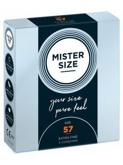 Mister Size 57mm  3 stuks.