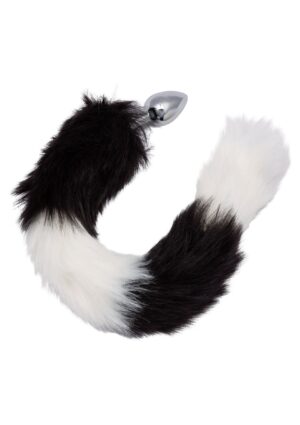 Running Wild Tail Buttplug Zwart/wit