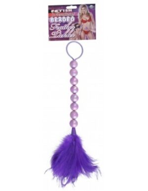 Beaded Tickler paars