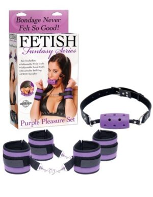 Paarse plezier set.
