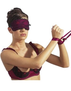Bondage set bramenkleur.