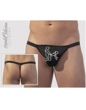 Herenstring met standje.