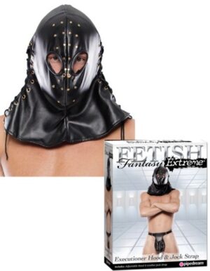 Hood & Jock Strap.