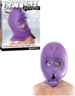 Inflatable Latex Gas Mask
