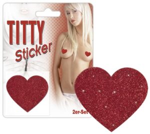 Titty Sticker hart