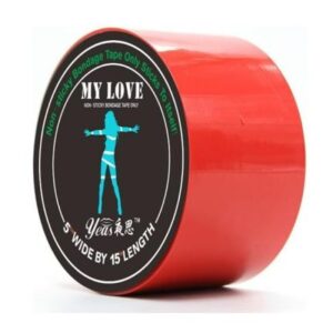 My Love Bondage tape rood