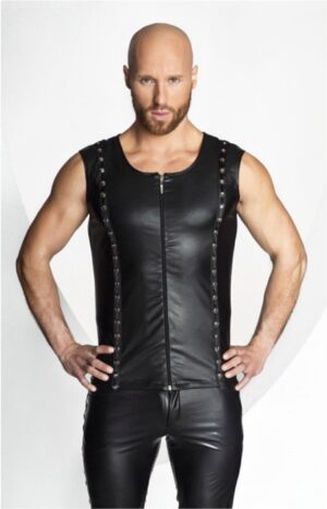 Mouwloos ringen shirt