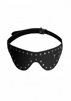 Oog masker met schedels & spikes.