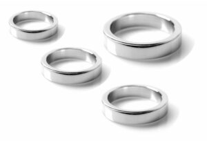 Metalen Cockring 10 mm breed