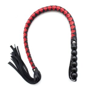 Mahogany Black & Red Flogger