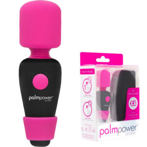 Oplaadbare mini palmpower massager.