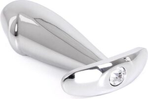 Buttplug met ribbel voor prostaat stimulatie