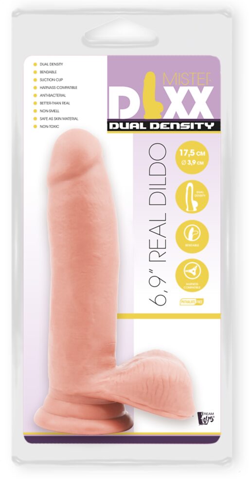 Mr Dixx Dual Density dildo 17.5cm