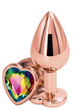 Rose Buttplug met Fonkelende Steen