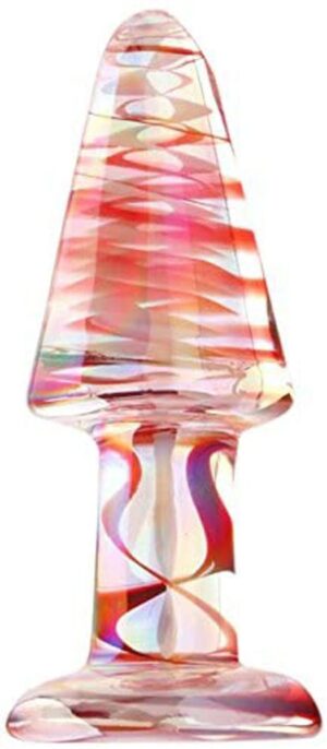 Glassdildo Sakura Buttplug 12.5cm