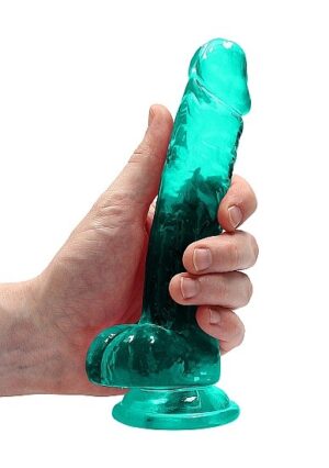 17 cm Realistic Dildo Turqiose