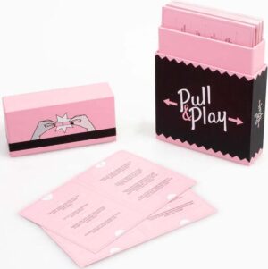 Kaart spel "Pull & Play" voor koppels