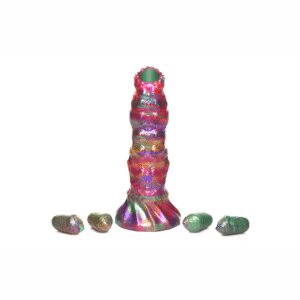 Creature Cocks Larva Dildo with Eggs