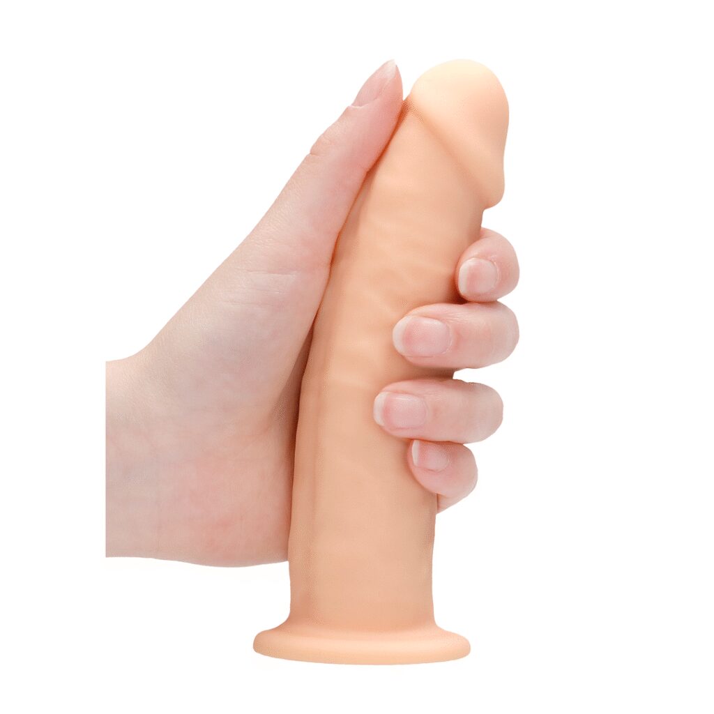 Silicone Dildo Flesh - 15 cm