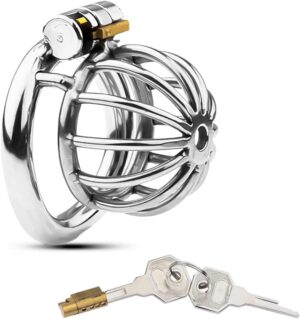 Patton Cock Cage 45mm Silver