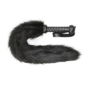 Foxtail Whip Black