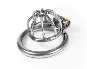 Patton Cock Cage 50mm Silver
