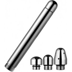 Anale en vaginale Aluminium douche met 3 douchekoppen