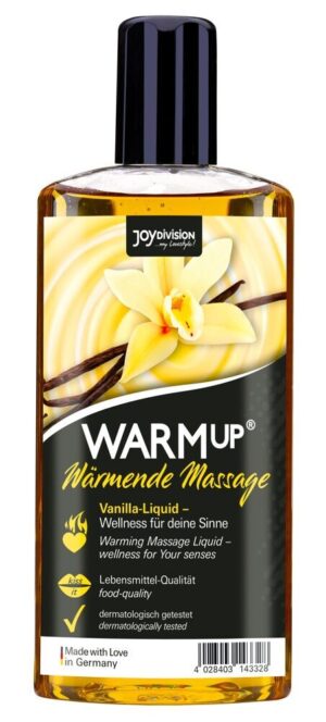 Warming massage olie Vanilla