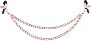 Tepelklemmen rose gold double