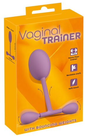 Vaginale trainer met stuiterende gewichten