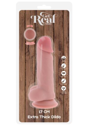 Deluxe Dual Density Thick Dildo 17 cm