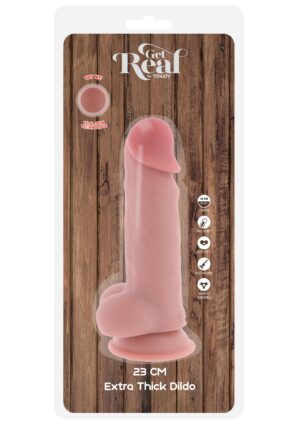 Deluxe Dual Density Thick Dildo 23 cm