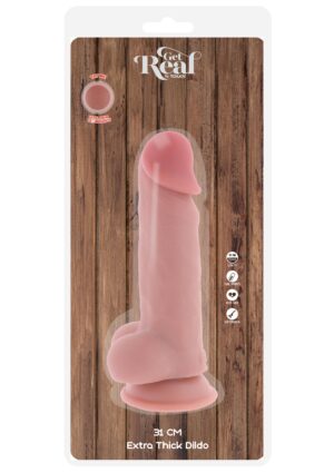 Deluxe Dual Density Thick Dildo 31 cm