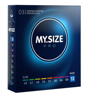 MY.SIZE Pro 72 mm 3 stuks