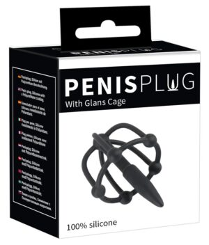 Penis Plug met Kooi