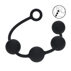 Ronde Siliconen Anale Ballen-XL