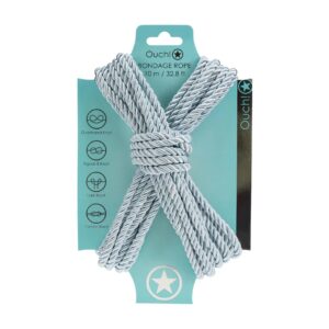 Polyester Bondage Touw 10 meter – Poeder blauw