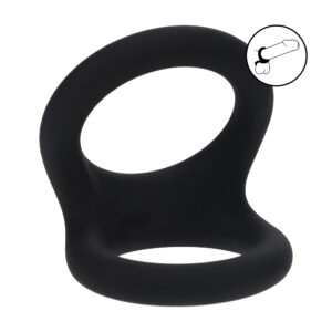 Double O Siliconen Cockring – L