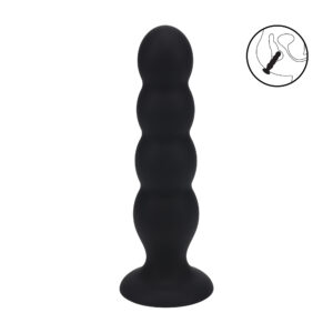 Quad Rattle Liquid Silicone Anal Plug - XL