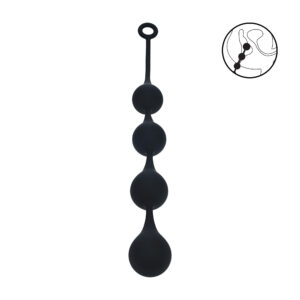 Siliconen Waterdrop Anale Ballen - XL - 50mm