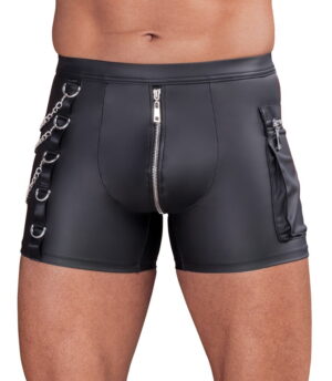 Mattlook Zwart met Kettingen & Zak