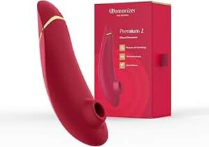Womanizer Premium 2 – Luchtdrukvibrator – Bordeaux