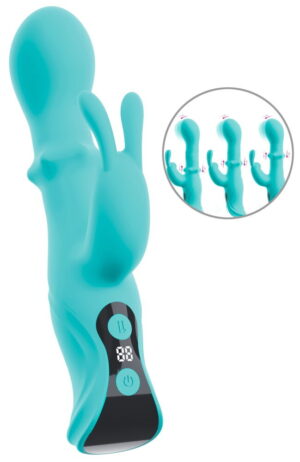 Beau Coeur Rabbit Vibrator met Schuifring Oriven