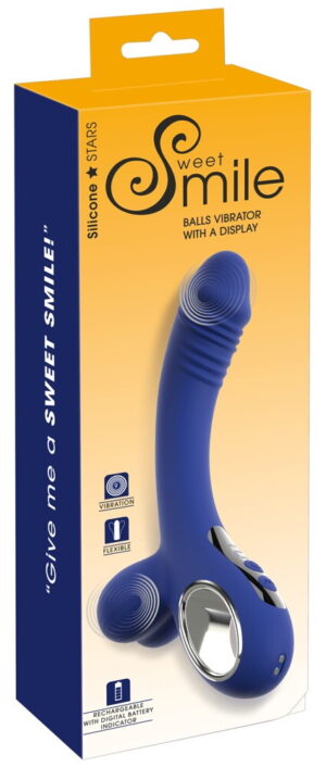 Balls-vibrator met een display
